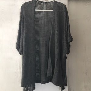 Grey cardigan